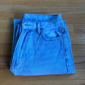 American Eagle Light Wash Mom Jeans